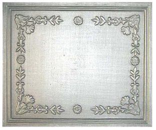 plaque de cheminée 50 cm à 59 cm - RP0476A