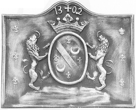 Plaque de cheminée 1m - RP0151