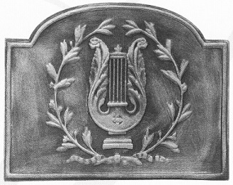 Plaque fonte cheminee loiselet 70-79 - RP0225