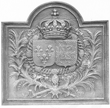 Plaque de cheminée 1m - RP0274