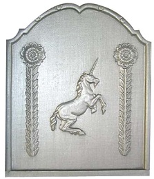 plaque de cheminée de 50cm à 59cm - RP0449B