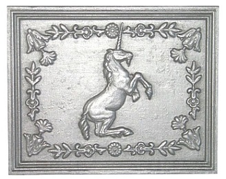 plaque de cheminée de 50-59cm - RP0463