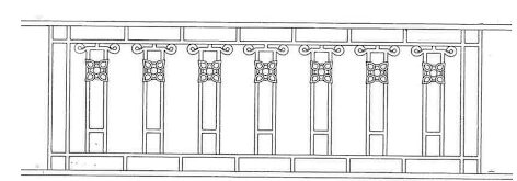 garde-corps, grille de balcon, balcon de croisés pour terrasse de jardin, immeuble, maison en fonte moulée et en fer forgé_loiselet-JE