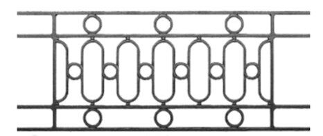 garde-corps, grille de balcon, balcon de croisés pour terrasse de jardin, immeuble, maison en fonte moulée et en fer forgé_loiselet-MP