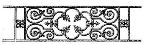 garde-corps, grille de balcon, balcon de croisés pour terrasse de jardin, immeuble, maison en fonte moulée et en fer forgé_loiselet-MY