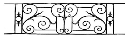 garde-corps, grille de balcon, balcon de croisés pour terrasse de jardin, immeuble, maison en fonte moulée et en fer forgé_loiselet-PB