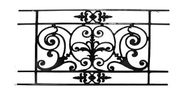 garde-corps, grille de balcon, balcon de croisés pour terrasse de jardin, immeuble, maison en fonte moulée et en fer forgé_loiselet-PE