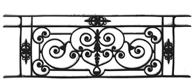 garde-corps, grille de balcon, balcon de croisés pour terrasse de jardin, immeuble, maison en fonte moulée et en fer forgé_loiselet-PL