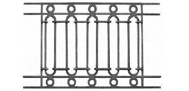 garde-corps, grille de balcon, balcon de croisés pour terrasse de jardin, immeuble, maison en fonte moulée et en fer forgé_loiselet-RG