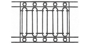 garde-corps, grille de balcon, balcon de croisés pour terrasse de jardin, immeuble, maison en fonte moulée et en fer forgé_loiselet-RG