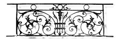 garde-corps, grille de balcon, balcon de croisés pour terrasse de jardin, immeuble, maison en fonte moulée et en fer forgé_loiselet-YF