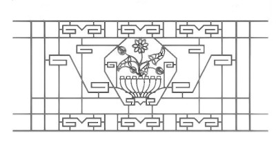 garde-corps, grille de balcon, balcon de croisés pour terrasse de jardin, immeuble, maison en fonte moulée et en fer forgé_loiselet-JO