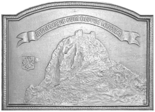 Plaque de cheminée 1m - SP076A