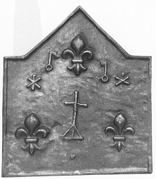 Plaque fonte cheminee loiselet 70-79 - RP0108