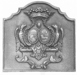 Plaque fonte cheminee loiselet 70-79 - RP0090