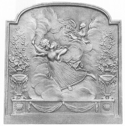 Plaque fonte cheminee loiselet 70-79 - RP0235