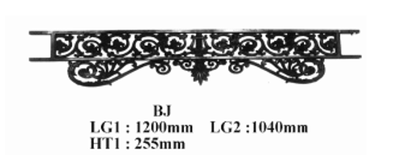 BARRE D'APPUI DE FENETRE GARDE CORPS BALUSTRADE LOISELET - BJ