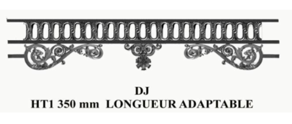 BARRE D'APPUI DE FENETRE GARDE CORPS BALUSTRADE LOISELET - DJ