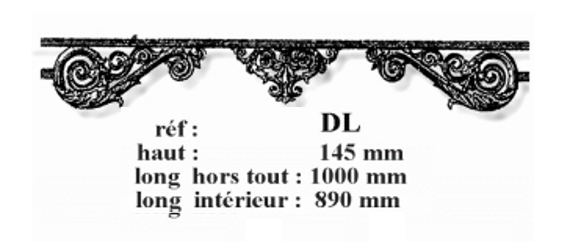 BARRE D'APPUI DE FENETRE GARDE CORPS BALUSTRADE LOISELET - DL