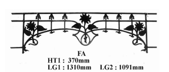 BARRE D'APPUI DE FENETRE GARDE CORPS BALUSTRADE LOISELET - FA