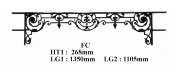 BARRE D'APPUI DE FENETRE GARDE CORPS BALUSTRADE LOISELET - FC