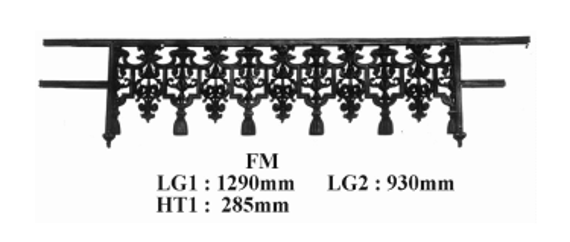 BARRE D'APPUI DE FENETRE GARDE CORPS BALUSTRADE LOISELET - FM