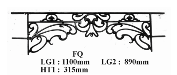 BARRE D'APPUI DE FENETRE GARDE CORPS BALUSTRADE LOISELET - FQ