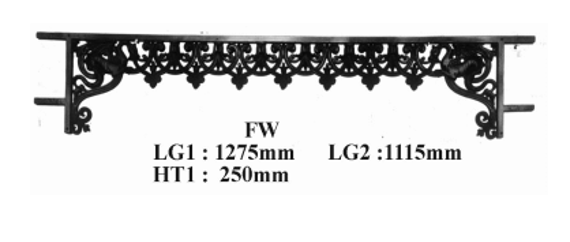 BARRE D'APPUI DE FENETRE GARDE CORPS BALUSTRADE LOISELET - FW