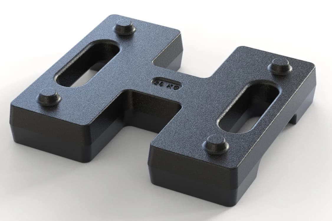 Contrepoids en H 20 kg