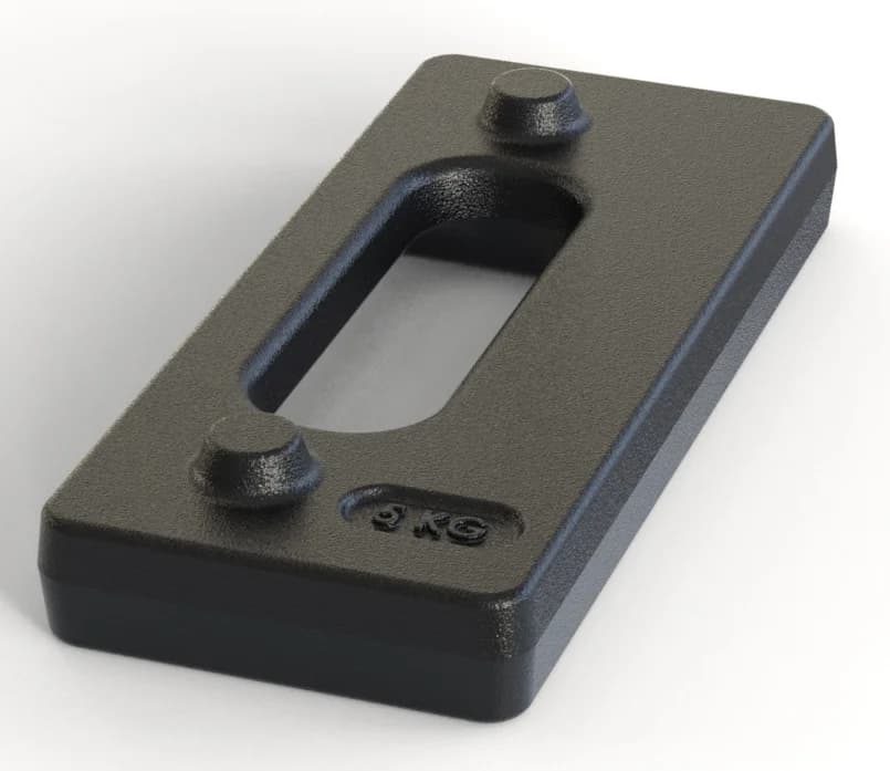 Contrepoids en H 5 kg