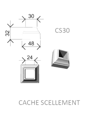 Balustrade, rambarde ouvragée en fonte