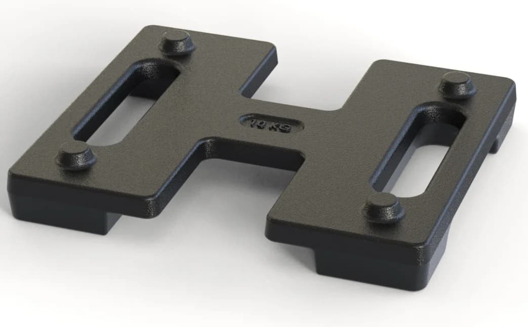 Contrepoids en H 10 kg