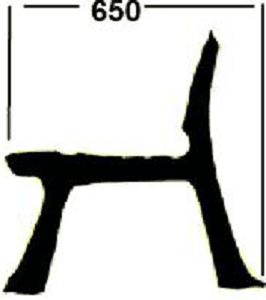 Pied de banc communal