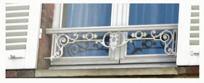 Barre d'appui de fenêtre en fonte — ref SD - Thumbnail 3