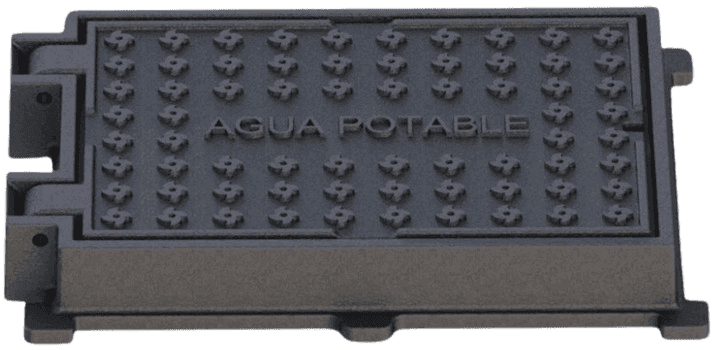 Cadre et couvercle eau potable