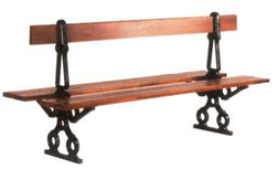 Banc ville de Paris double