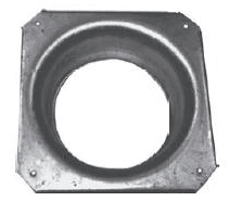 Boitier alu pour aérateur carré