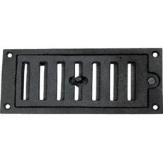 Grille d'aération rectangle réglable