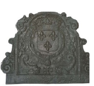 Plaque décorée de cheminée vr121