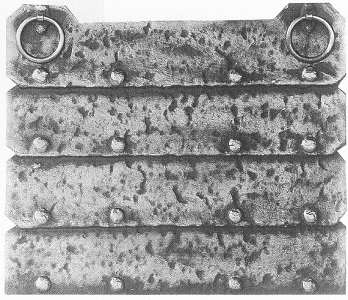 plaque cheminée fonte décoréee Loiselet - RP0185AX