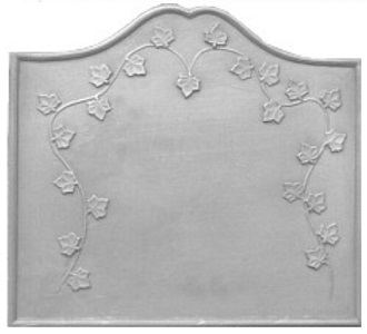 plaque cheminée fonte décoréee Loiselet - RP0118TL