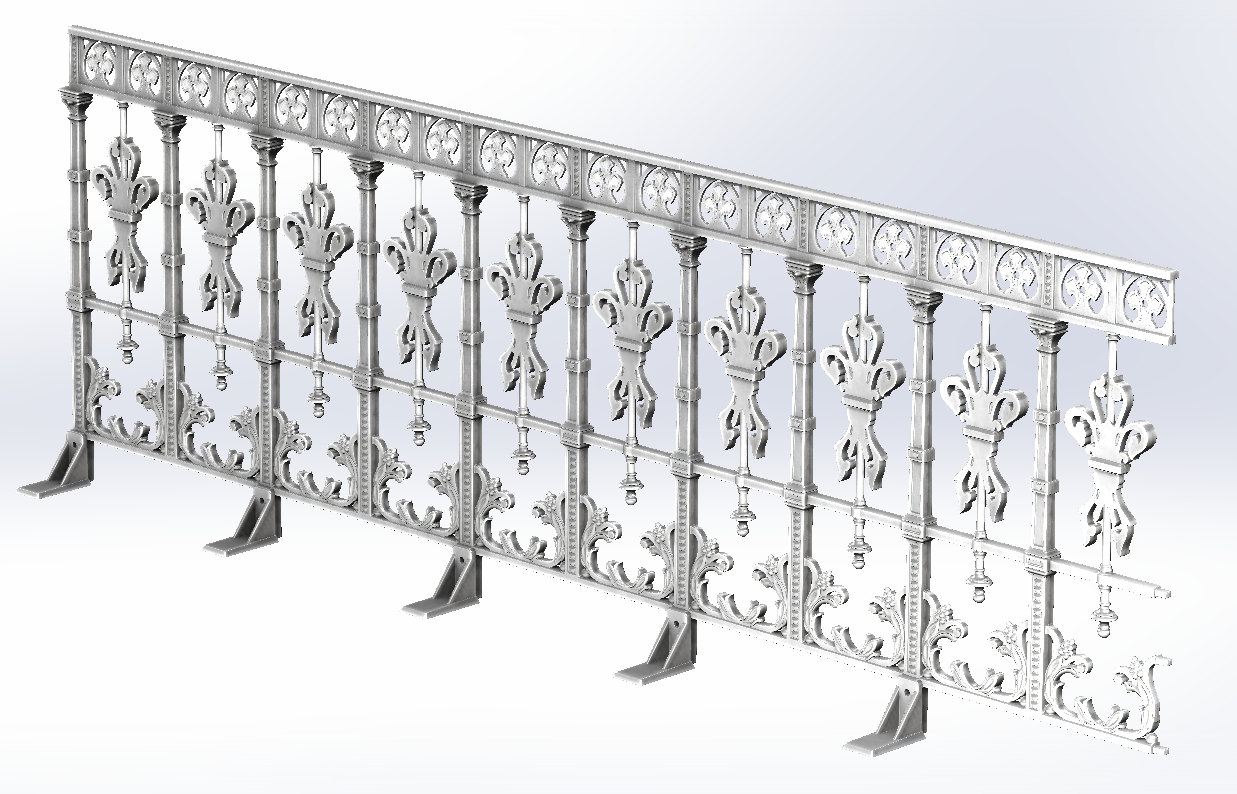 Balustrade - Balustre - Rambarde - LE - ISO