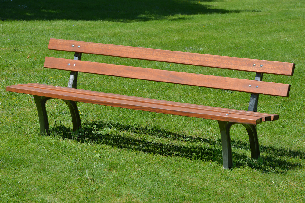 banc en fonte et bois