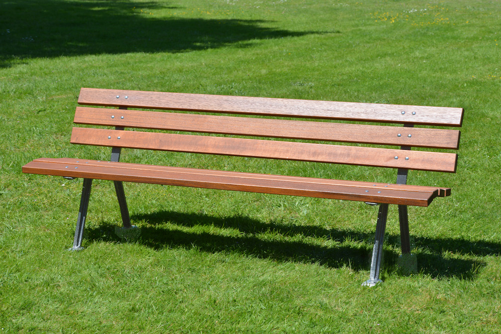 banc en fonte et bois