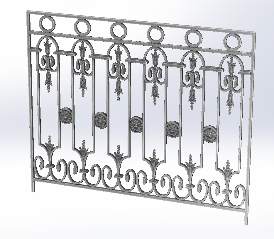 Balustrade - Balustre - Rambarde - LA ISO