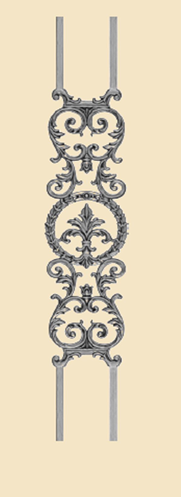 objet de decoration portails et garde corps 1502-1508