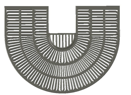 Grille de fontaine - GRDF